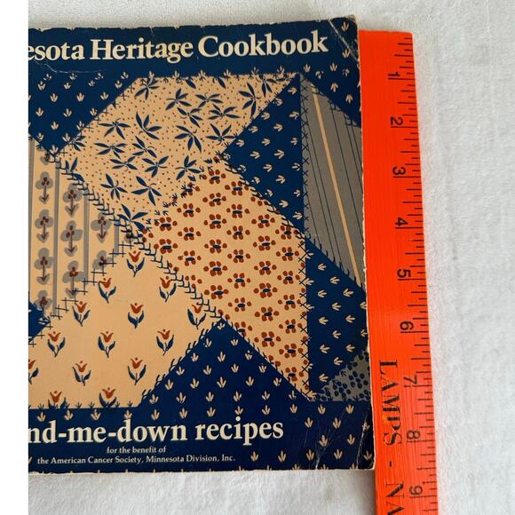 Minnesota Heritage Cookbook Hand‑Me‑Down Recipes‎ 1979 American Cancer Society - Picture 9 of 9